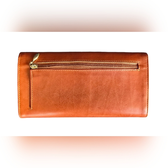 EUC Vintage Coach Combination Wallet Checkbook No. 4730 British Tan - Picture 5 of 16